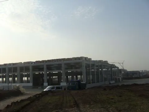 Constructie hala si montaj acoperis – Hala Schlumberger – fotografie 7