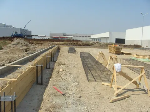 Constructie hala si montaj acoperis – Hala Schlumberger – fotografie 18