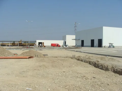 Constructie hala si montaj acoperis – Hala Schlumberger – fotografie 19