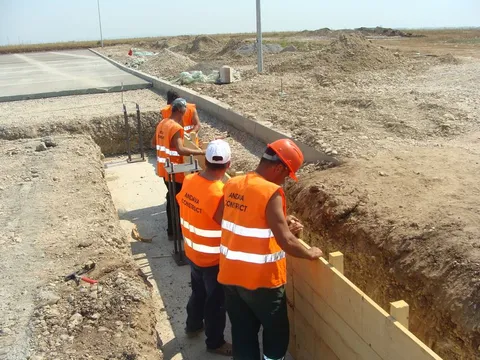 Constructie hala si montaj acoperis – Hala Schlumberger – fotografie 22