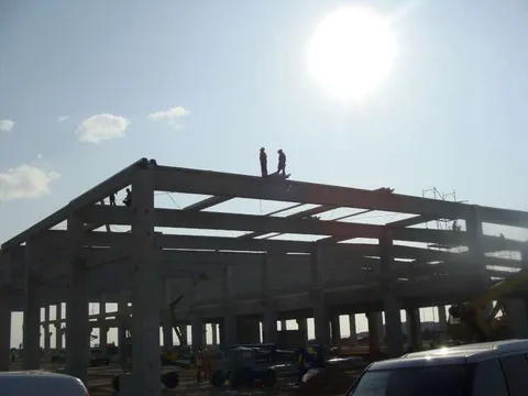 Constructie hala si montaj acoperis – Hala Schlumberger – fotografie 23