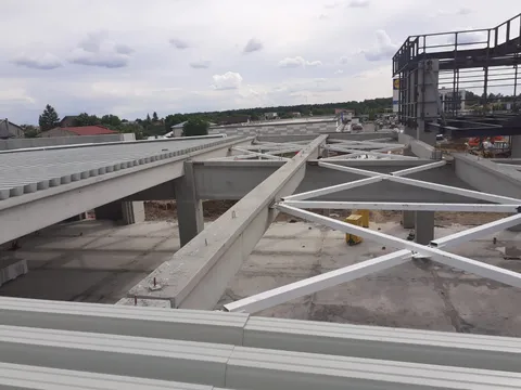 Sistem complet hidroizolatie acoperis – Kaufland Straulesti – fotografie 8