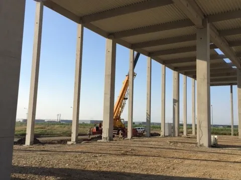Hidroizolatie membrana PVC | Hala CTP km 23 autostrada București-Pitesti (Bolintin Deal) – fotografie 11