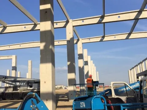 Hidroizolatie membrana PVC | Hala CTP km 23 autostrada București-Pitesti (Bolintin Deal) – fotografie 13