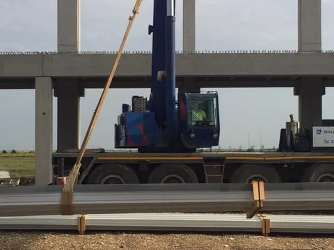 Hidroizolatie membrana PVC | Hala CTP km 23 autostrada București-Pitesti (Bolintin Deal) – fotografie 15