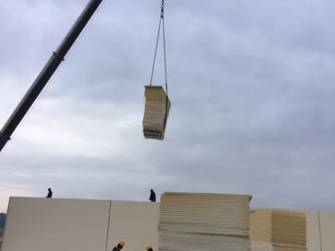 Hidroizolații cu membrane PVC la fabrica de hârtie ECOPAPER Zărnești, Brașov – fotografie 2