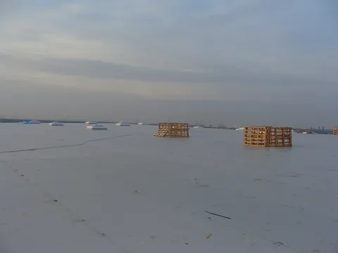 Hidroizolatii hale centru Logistic Lidl Chiajna – fotografie 3