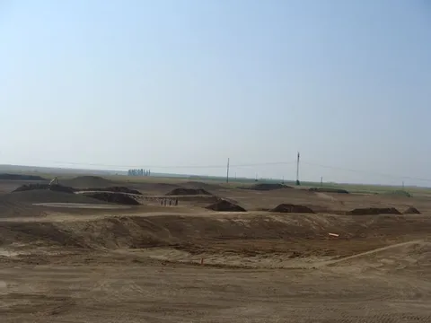 Impermeabilizare lacuri – teren golf Arad – fotografie 7
