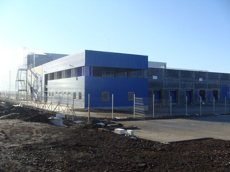 Inchidere hala si montaj acoperis Hala Frig West Park Ploiesti