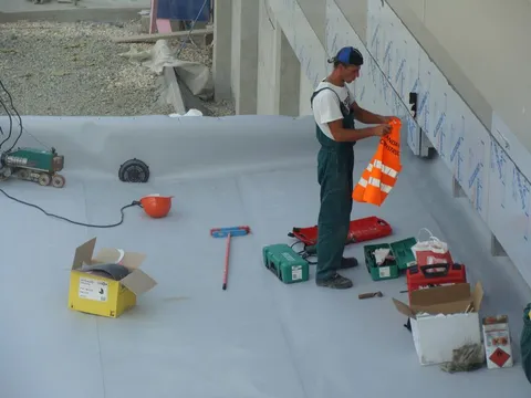 Lucrari hidroizolatii TPO LIDL Constanta – fotografie 3