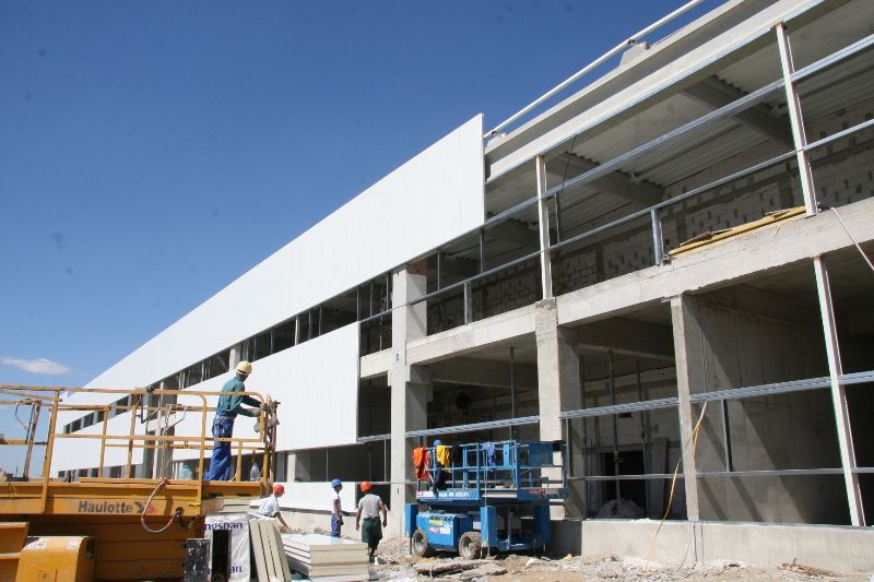 Montaj hala metalica si hidroizolatie acoperis Dietrich – Heraeus Sacalaz – Timisoara