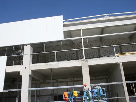 Montaj hala metalica si hidroizolatie acoperis Dietrich – Heraeus Sacalaz – Timisoara – fotografie 5