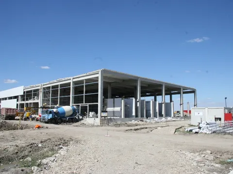 Montaj hala metalica si hidroizolatie acoperis Dietrich – Heraeus Sacalaz – Timisoara – fotografie 8