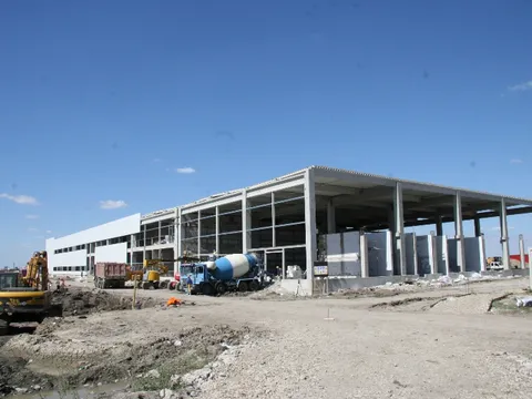 Montaj hala metalica si hidroizolatie acoperis Dietrich – Heraeus Sacalaz – Timisoara – fotografie 9