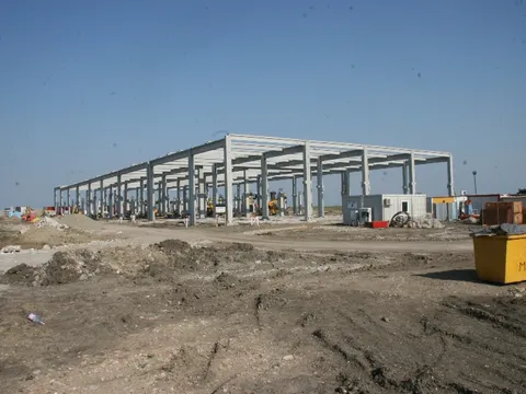 Montaj hala metalica si hidroizolatie acoperis Dietrich – Heraeus Sacalaz – Timisoara – fotografie 10