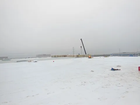 Montaj hala si hidroizolatie acoperis hala Bic West Park Ploiesti – fotografie 62