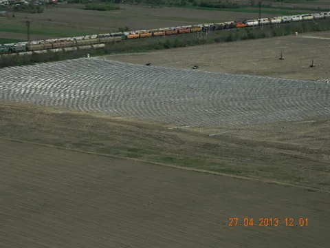 Montaj panouri fotovoltaice in cadrul West Park Ploiesti – fotografie 124