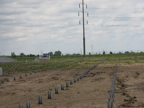 Montaj panouri fotovoltaice in cadrul West Park Ploiesti – fotografie 42