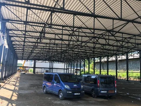 Montat sistem complet acoperis hala – Pitesti – fotografie 9