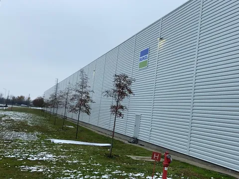 Placare fațade hală CTP Invest București – fotografie 38