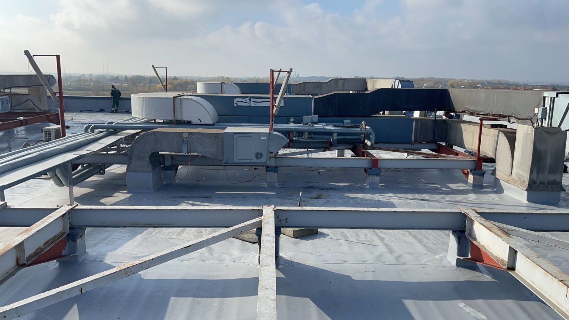Reparatie capitala acoperis City Mall Braila