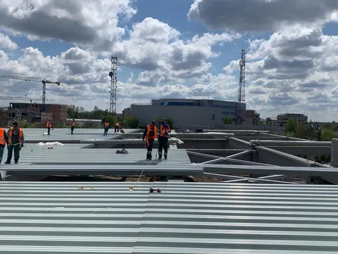 Sistem complet hidroizolatie acoperis – Kaufland Sisesti – fotografie 13