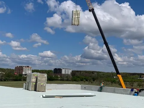 Sistem complet hidroizolatie acoperis – Kaufland Sisesti – fotografie 17
